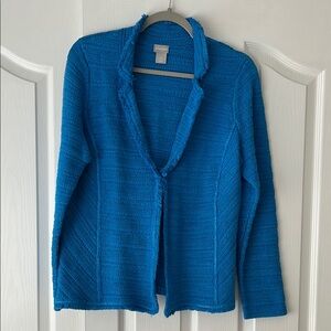 Chico’s cotton and rayon jacket, size 2